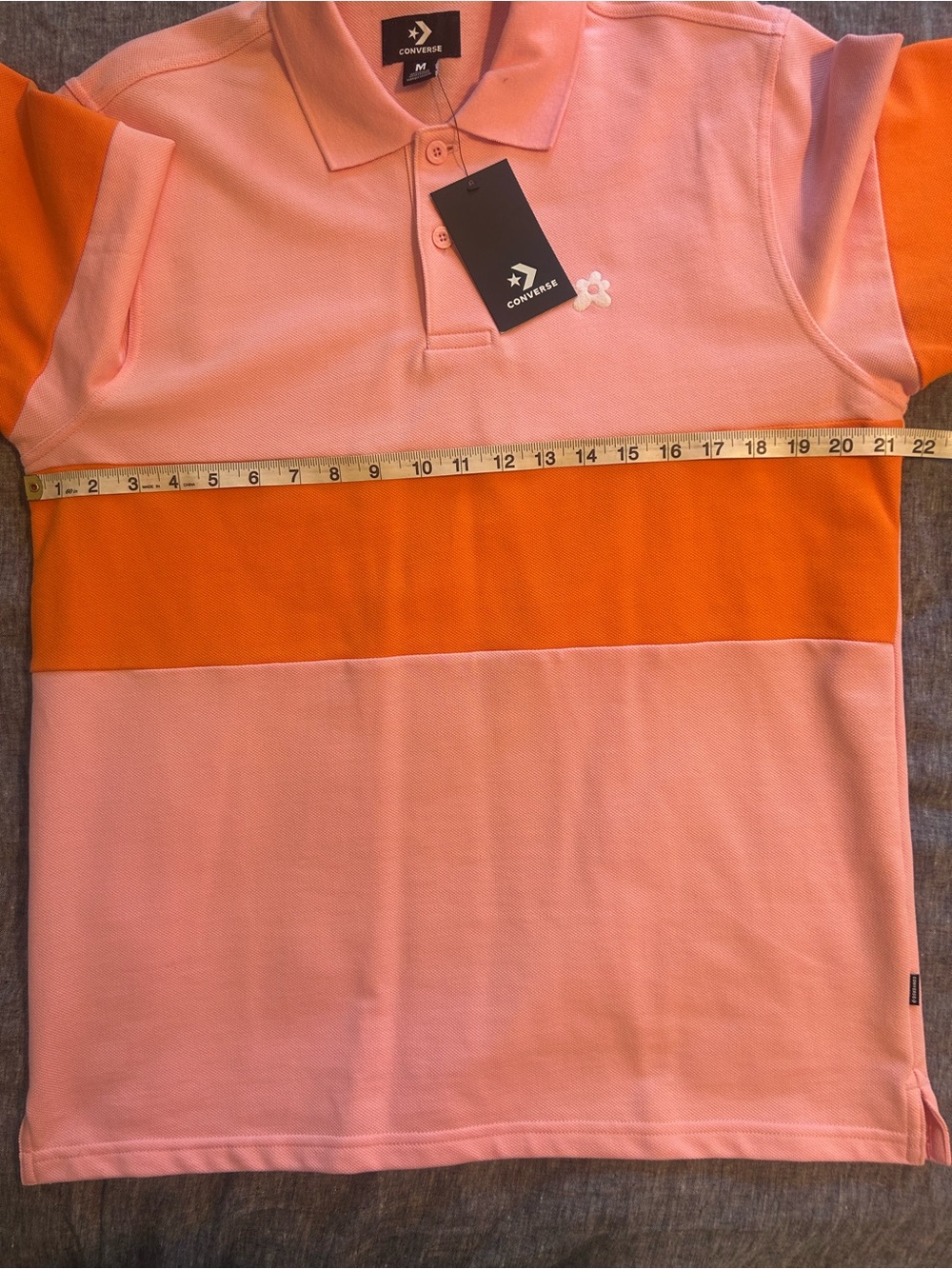 Converse x Tyler the Creator Golf Le Fleur Long-Sleeve Polo Shirt - Picture 6 of 8